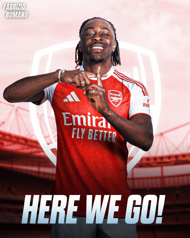 簽約在即！羅馬諾：埃澤轉會(huì )所有文件已簽署，他可被視作槍手球員