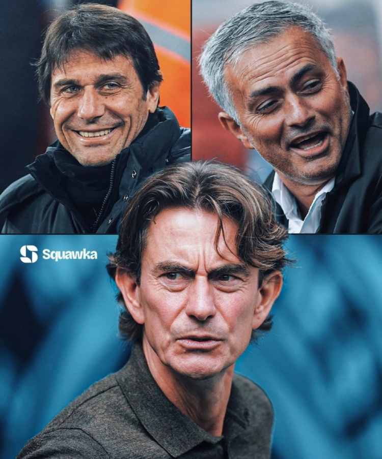 執教兩支球隊聯(lián)賽客勝瓜帥執教的球隊，僅弗蘭克&孔蒂&穆里尼奧