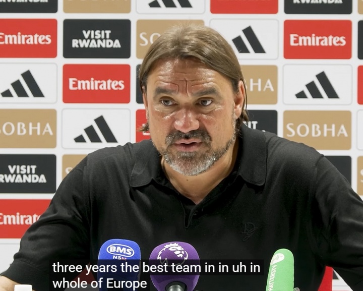 利茲聯(lián)主帥：阿森納或許是歐洲近三年最強球隊，至少就穩定性而言