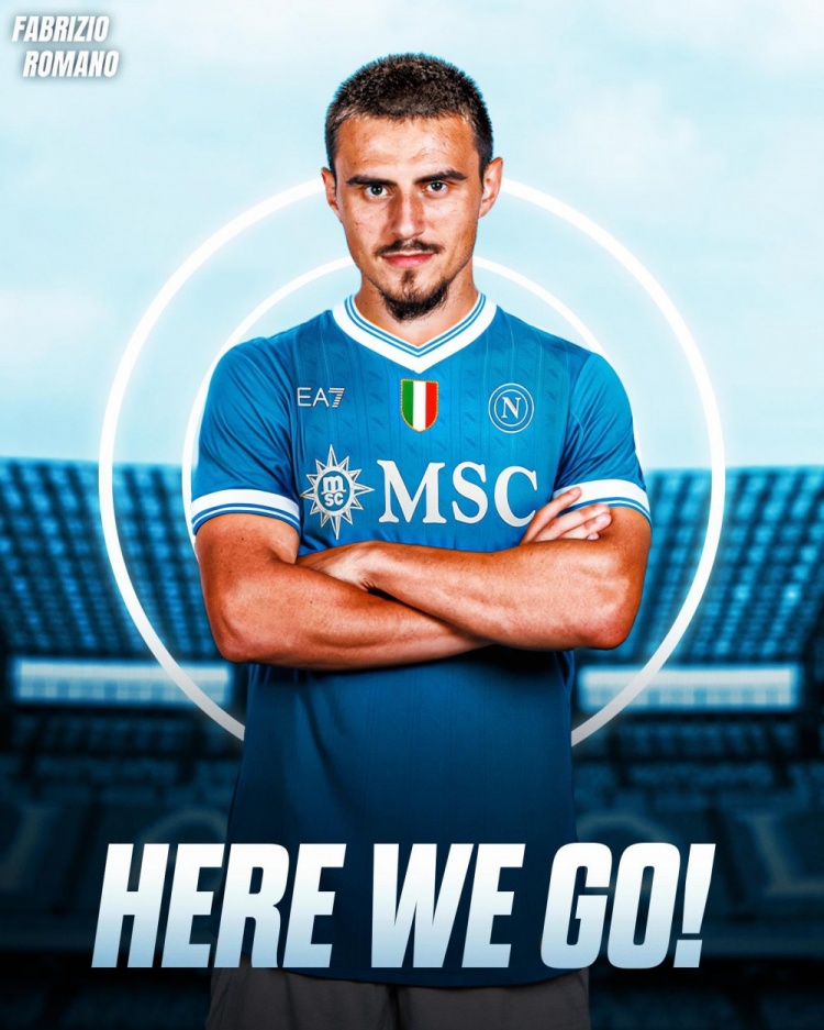 Here We Go！羅馬諾：埃爾馬斯租借加盟那不勒斯，后者可選擇買(mǎi)斷