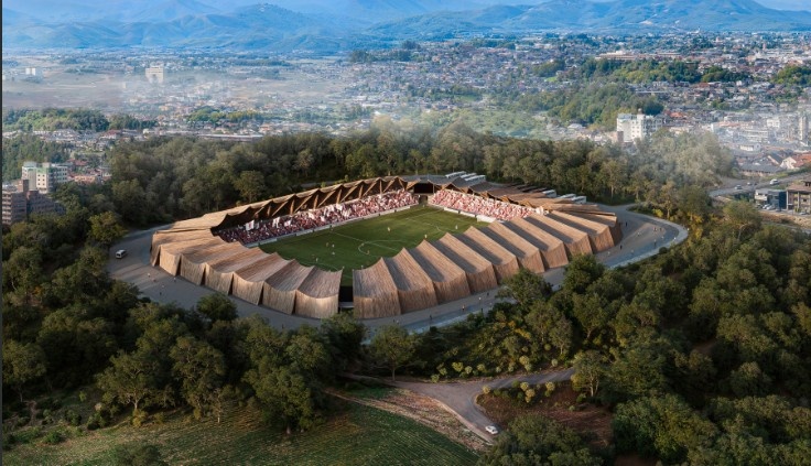 新奇！J3球隊福島聯(lián)計劃建造世界首個(gè)全木質(zhì)體育場(chǎng) ???