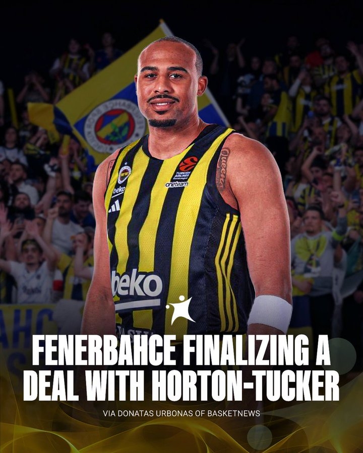 反籃王子24歲就告別NBA？名記：霍頓-塔克正在和費內巴切敲定合同