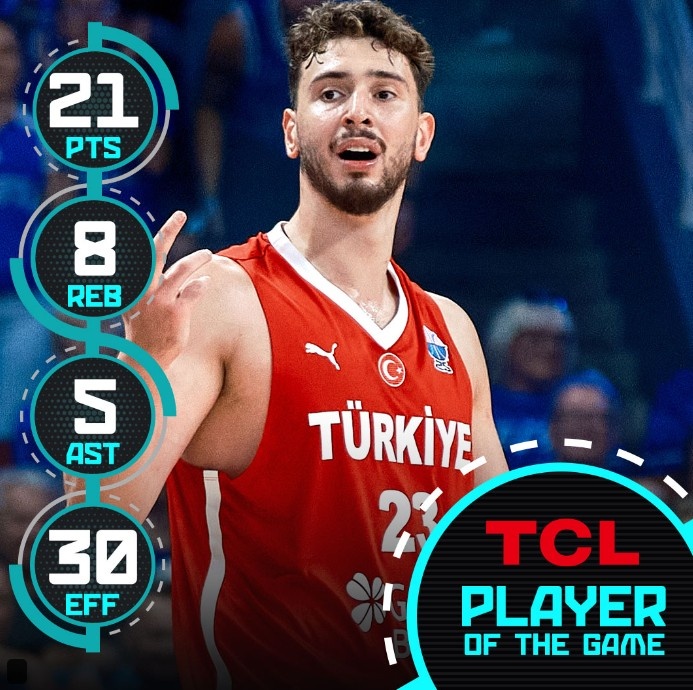 申京13投8中&三分3中2得到21分8板5助 賽后當選全場(chǎng)最佳