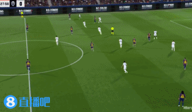 這球漂亮！費蘭不停球直塞，費爾明單刀破門(mén)