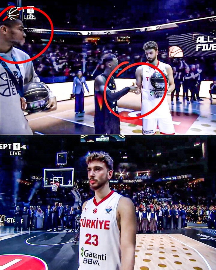 字母哥+火箭球星=恩怨？申京字母哥領(lǐng)獎后沒(méi)有握手致意