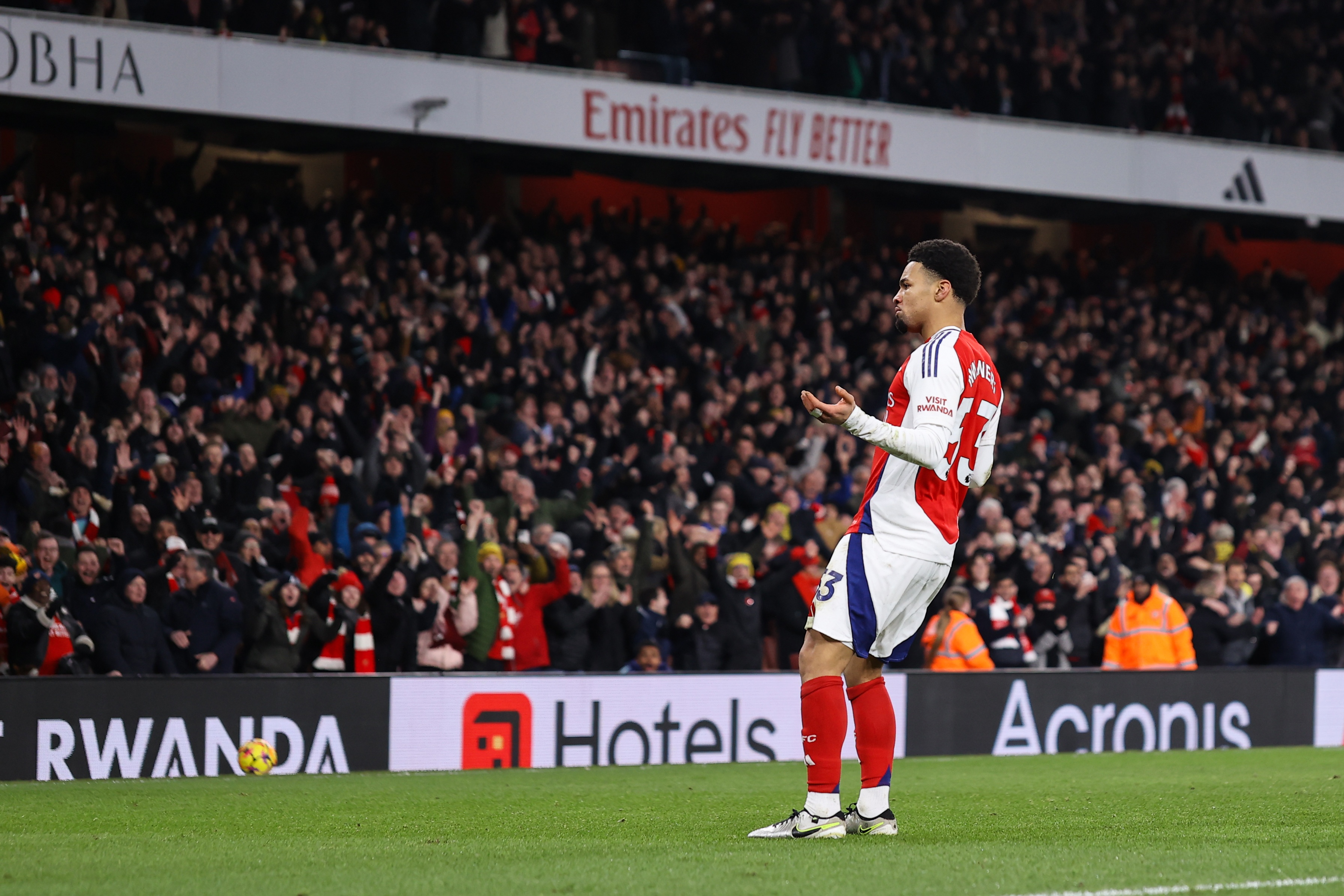 英媒列厄德高缺陣阿森納可能首發(fā)：恩瓦內里出戰，薩卡復出