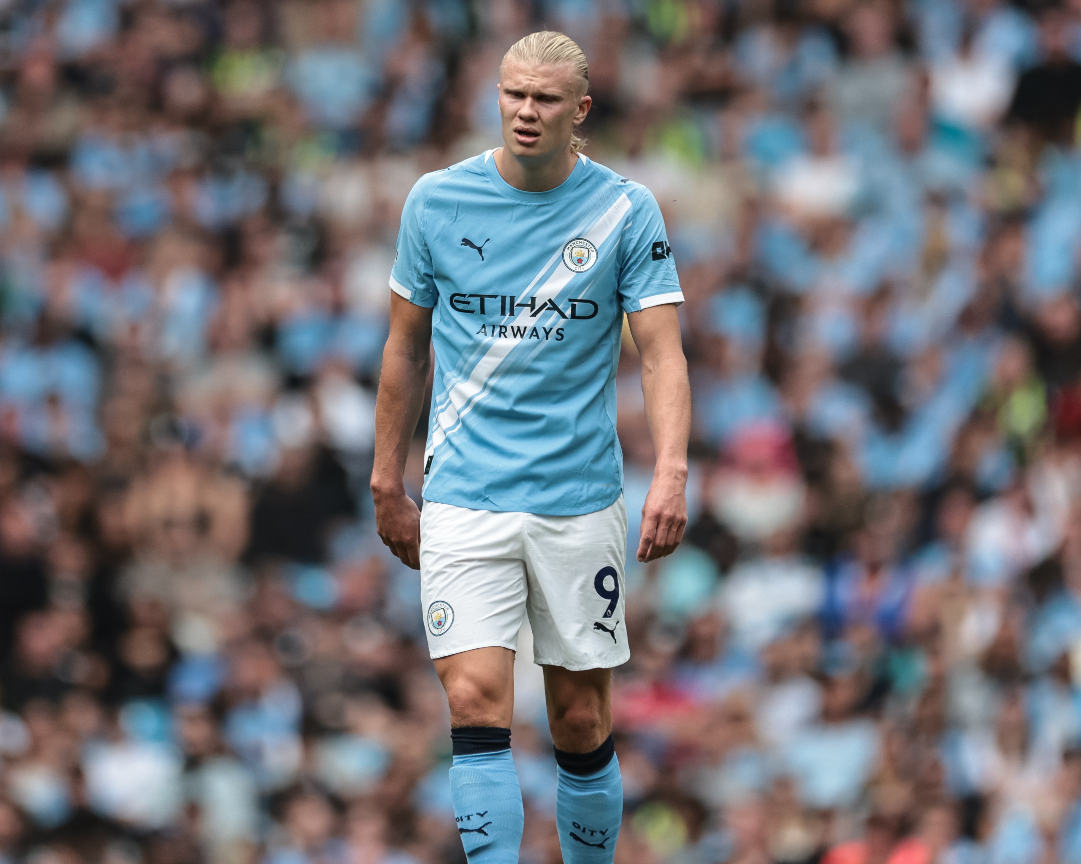 哈蘭德談空門(mén)不進(jìn)：過(guò)門(mén)將時(shí)觸球不太好，把球帶得有點(diǎn)遠