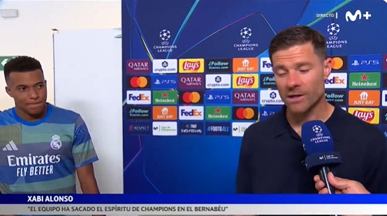 當面贊愛(ài)將！阿隆索：姆巴佩正處巔峰 他就在旁邊我也不敢說(shuō)壞話(huà)