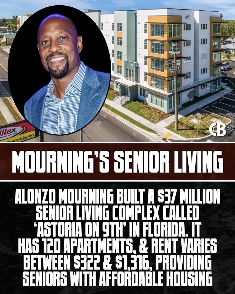 這是大愛(ài)！阿隆佐-莫寧牽頭建廉租養老公寓回饋社會(huì )！