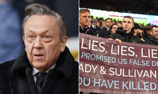 郵報：西漢姆聯(lián)球迷大規?？棺h俱樂(lè )部老板，要求辭職