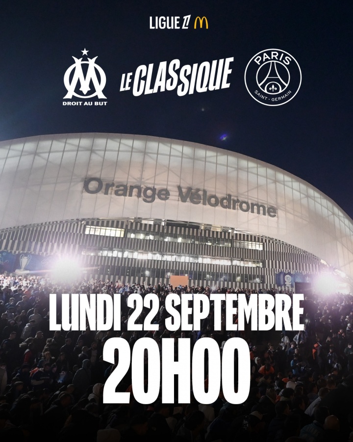 與金球獎頒獎撞車(chē)！官方：巴黎vs馬賽因天氣原因推至23日凌晨2點(diǎn)