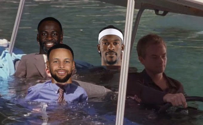 無(wú)作為！美媒吐槽鄧利維：休賽期帶著(zhù)勇士眾將各種玩水