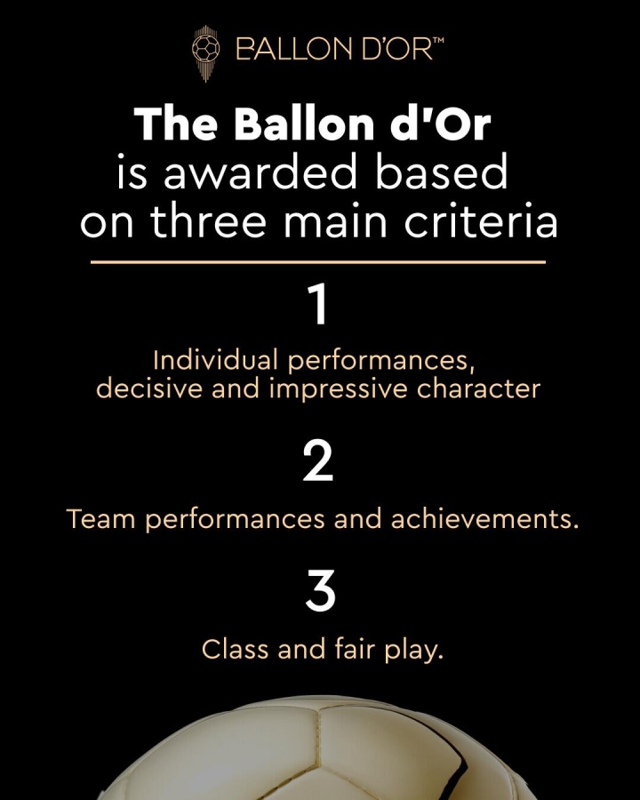 金球獎重申評選標準：1個(gè)人表現 2團隊表現 3風(fēng)度和公平競賽精神