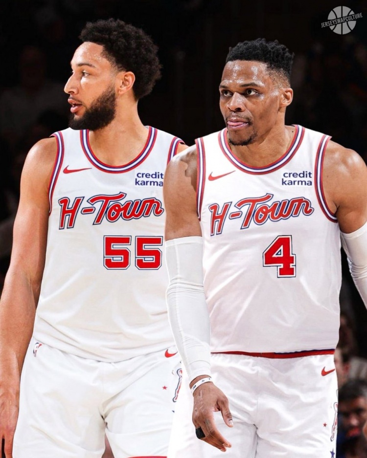 美記：火箭找范喬丹替代者可以簽本西或威少 但必須交易來(lái)騰空間