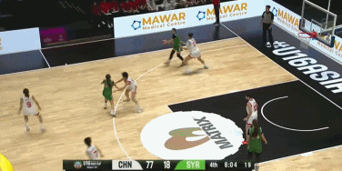 不容易！敘利亞U16女籃下半場(chǎng)被中國隊打出36-0之后終于得分
