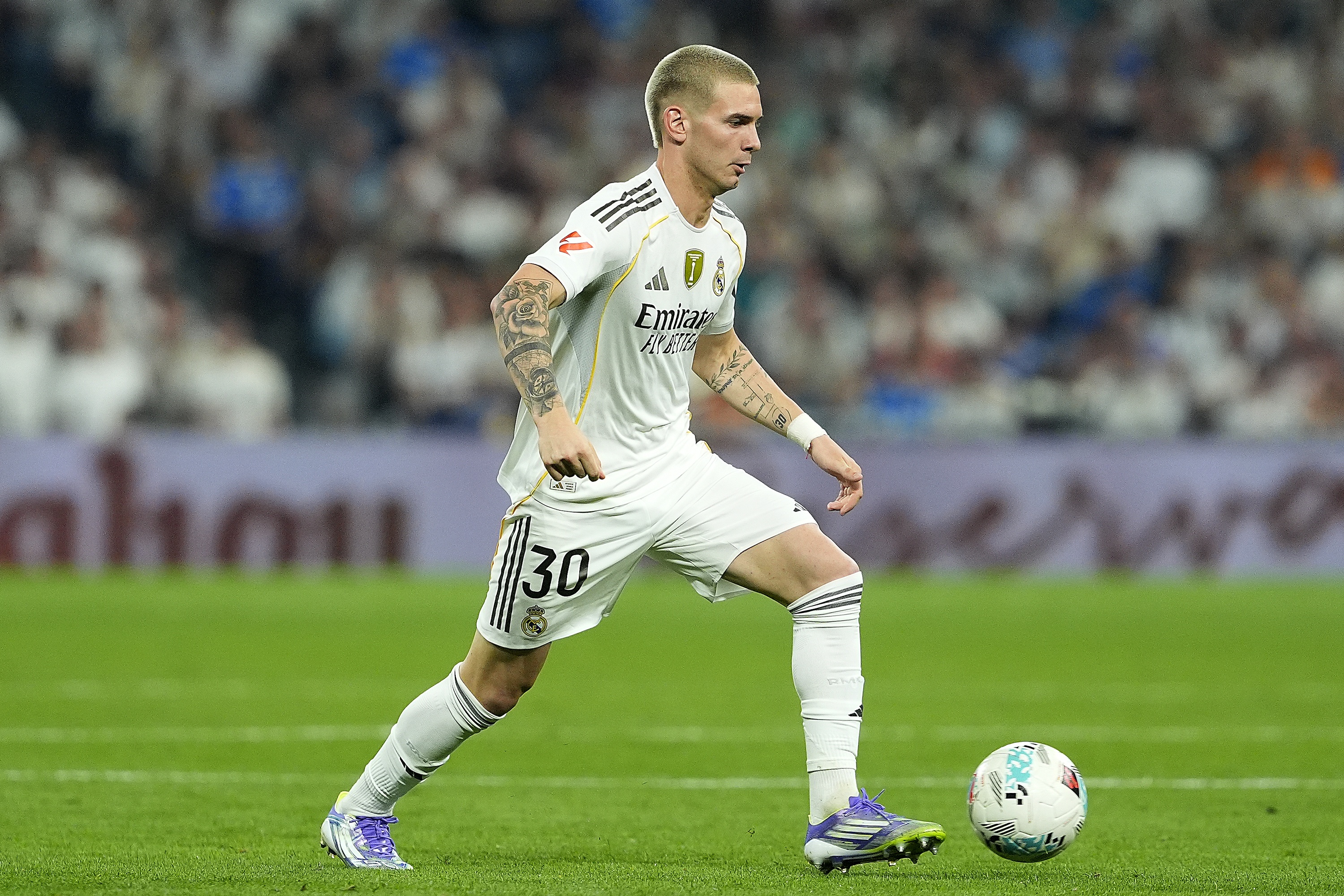 18歲40天！馬斯坦托諾是皇馬隊史第四年輕的西甲進(jìn)球者