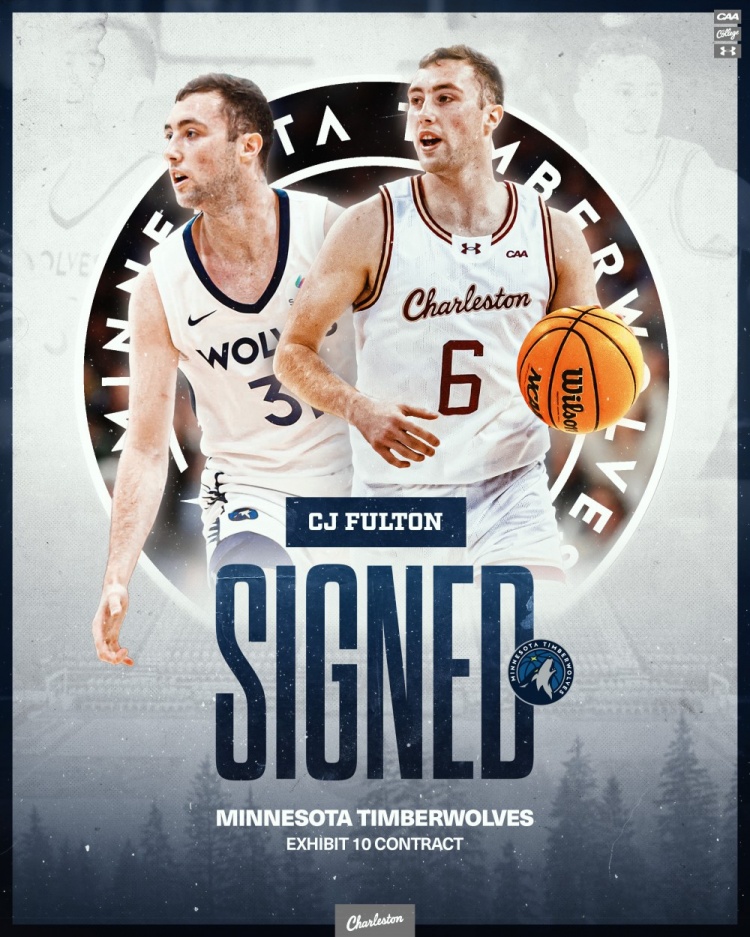 美記：森林狼先簽后裁CJ-富爾頓 球員將征戰G聯(lián)盟