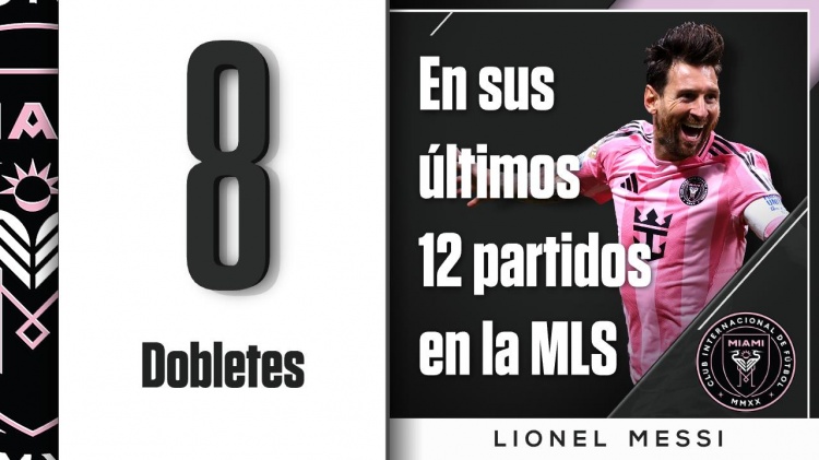 “梅”開(kāi)二度！這是梅西最近12場(chǎng)MLS比賽中第8次單場(chǎng)雙響