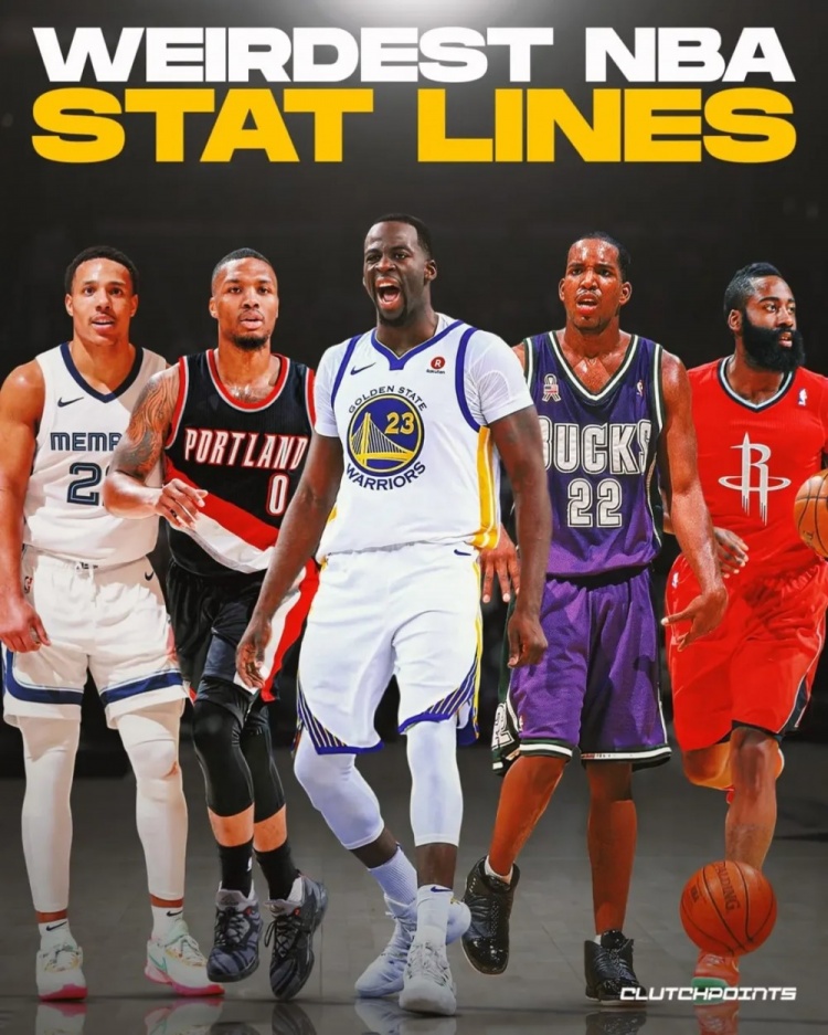 哪個(gè)更難？美媒曬離譜數據：追夢(mèng)4分三雙 哈登2球27分 羅德曼0+28