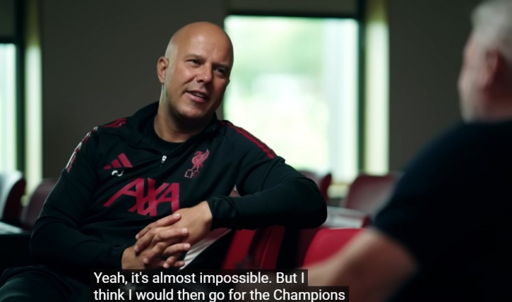 今年聯(lián)賽和歐冠只能選一個(gè)？斯洛特：太難選了，這次我選歐冠冠軍