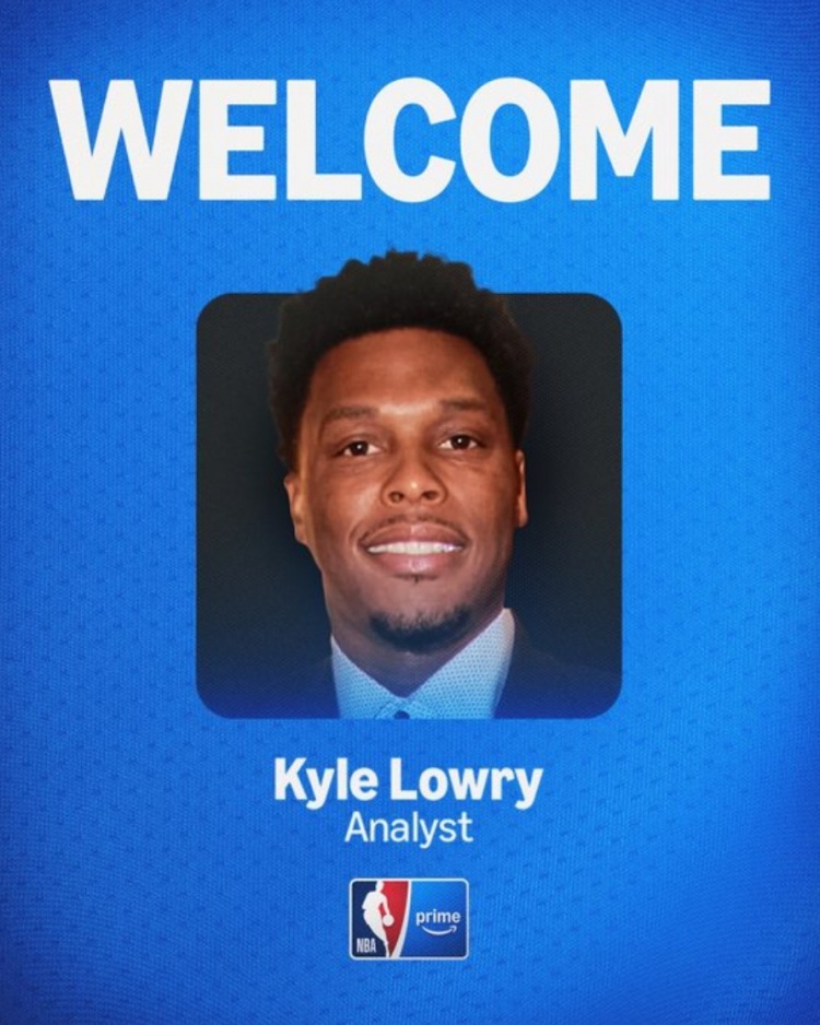 領(lǐng)雙份工資！官方：洛瑞正式加盟亞馬遜 擔任比賽分析師