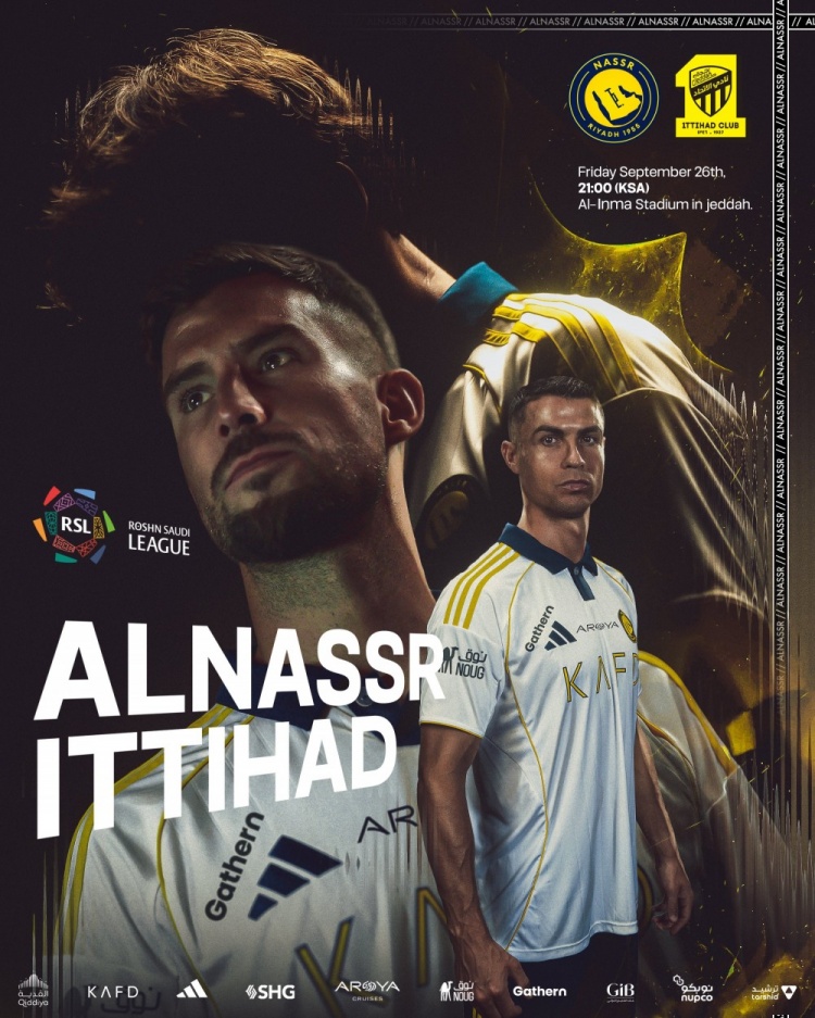 C羅怒目出鏡！勝利發(fā)布客戰吉達海報：一支球隊，一顆心??