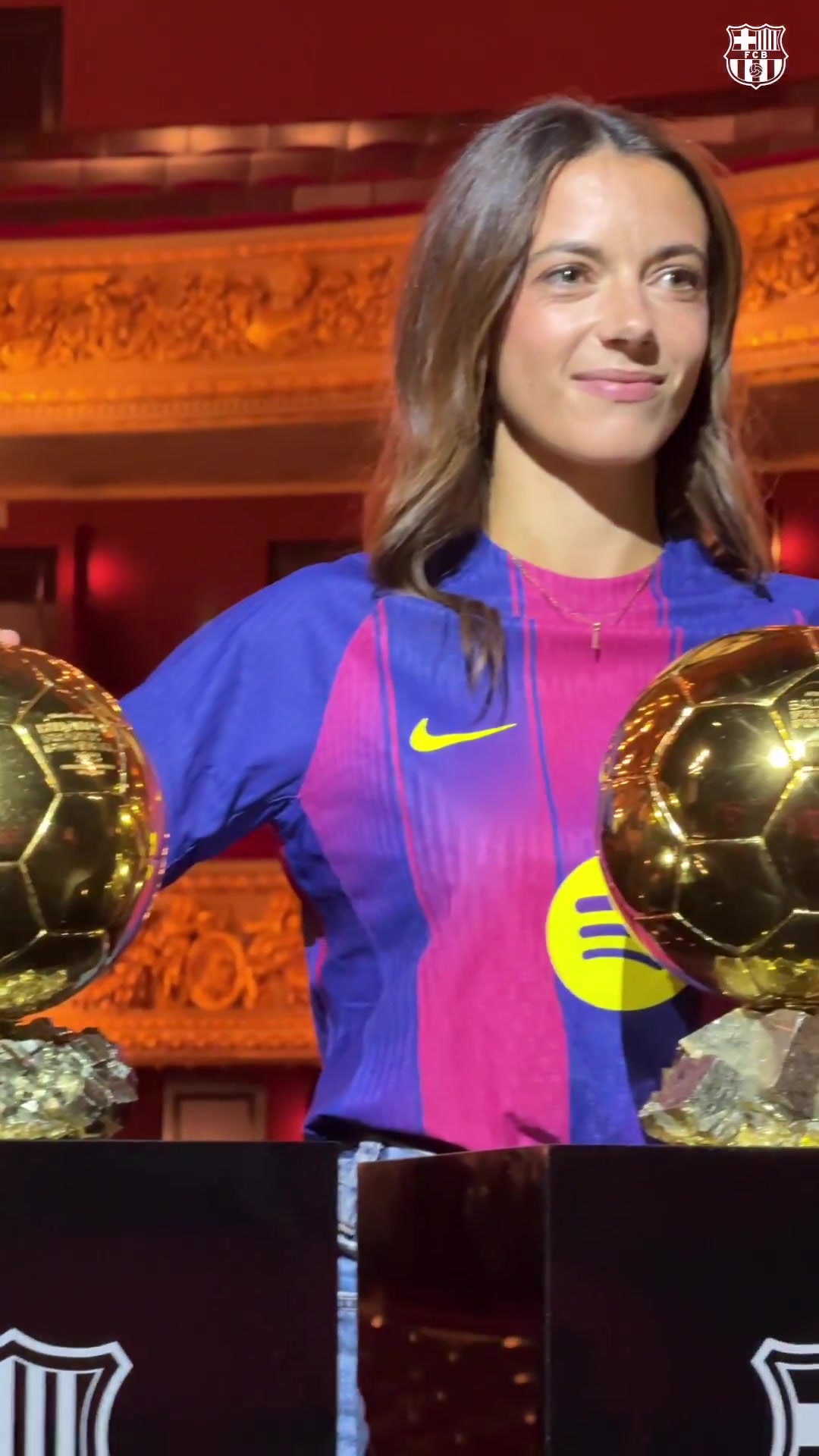 女足史上首人，邦馬蒂與三座金球獎同框