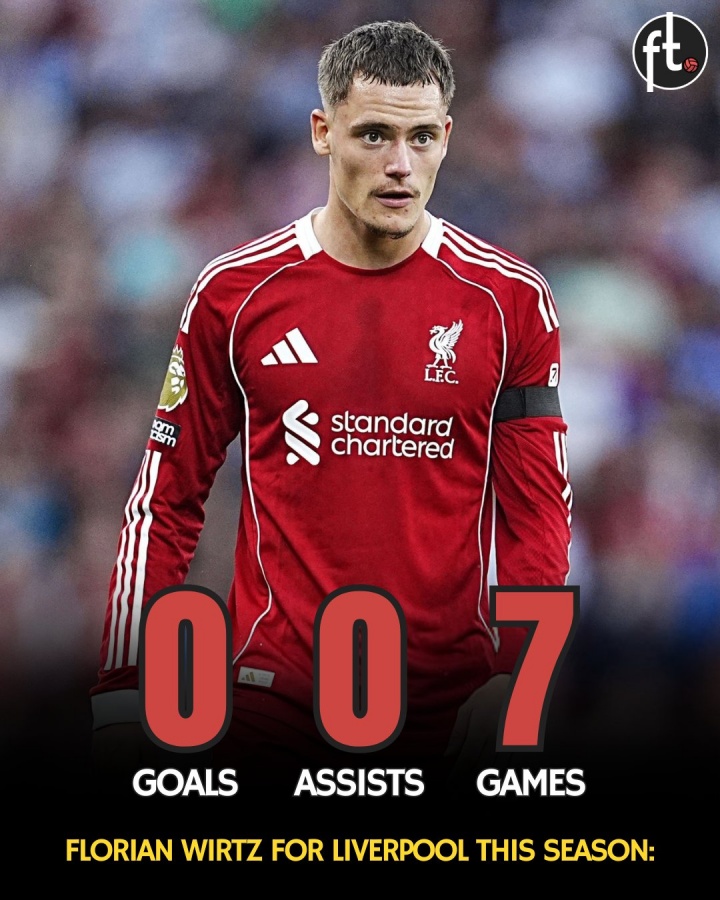 迷失！紅軍1.3億新援維爾茨7場(chǎng)0球0助，本場(chǎng)幾乎毫無(wú)貢獻