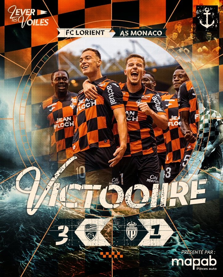 洛里昂上賽季至今聯(lián)賽主場(chǎng)17勝，與巴黎并列法甲、法乙同期最多