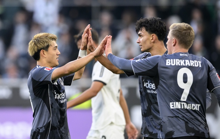 2100萬(wàn)超值！堂安律單場(chǎng)助攻雙響+7場(chǎng)4球4助，法鷹連入6球6-4門(mén)興