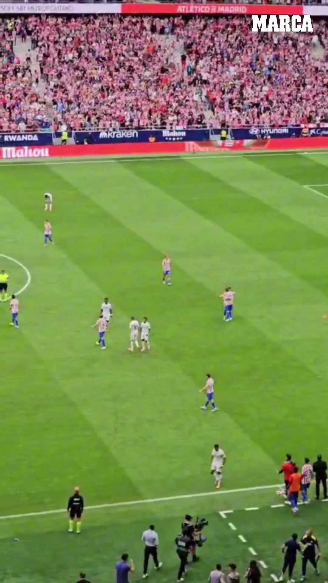 連場(chǎng)進(jìn)球難救主！皇馬2-5馬競后，姆總徑直回更衣室皇馬僅3人謝場(chǎng)