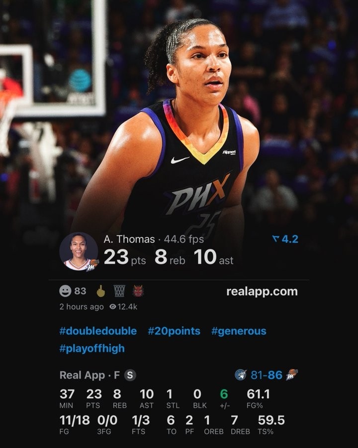 統治全場(chǎng)！托馬斯18中11貢獻23分8板10助準三雙表現 正負值+6