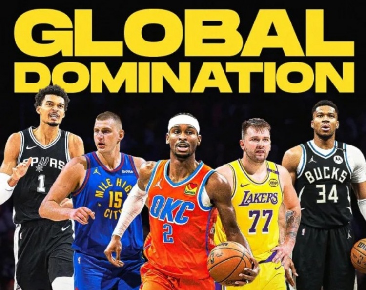 美媒：國際球員連續6年獲MVP 如果未來(lái)10年繼續這樣也不足為奇