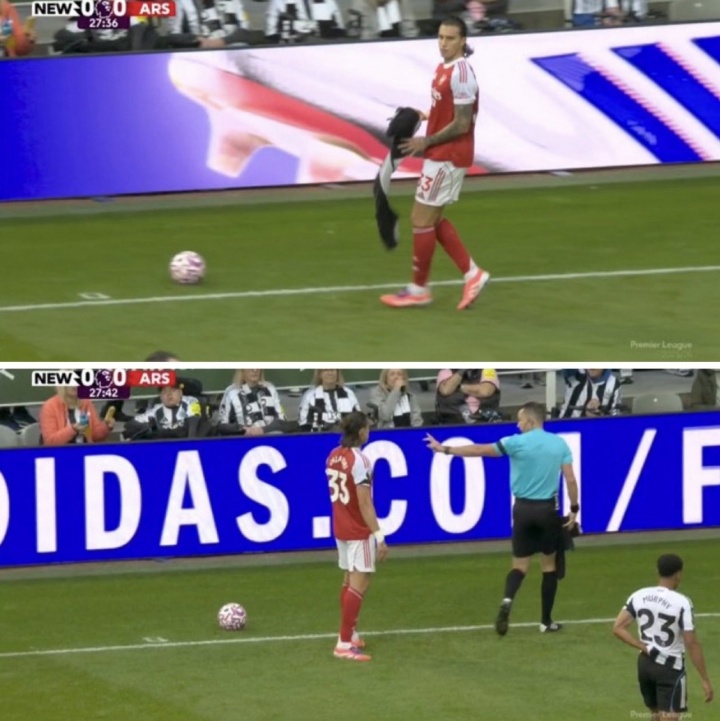 為何阿森納用毛巾擦球不被允許？BBC：因雙方俱樂(lè )部賽前未達一致