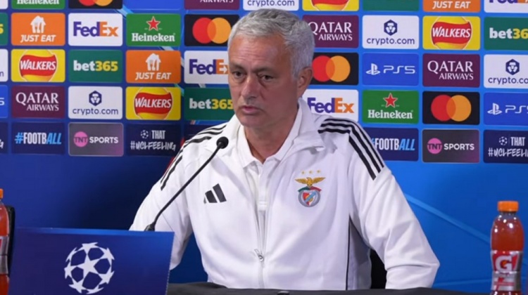 穆帥：我想我不會(huì )在斯坦福橋感受到任何敵意 切爾西有潛力奪歐冠