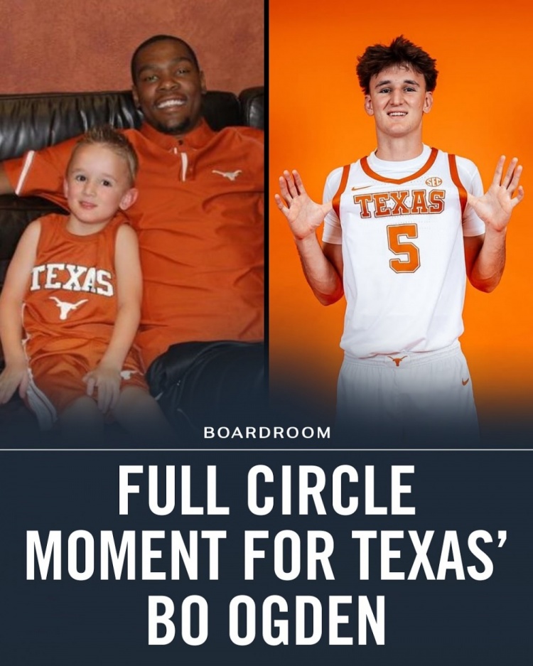 閉環(huán)了！26屆TOP50高中生承諾德克薩斯大學(xué) 兒時(shí)曾和大學(xué)KD合影