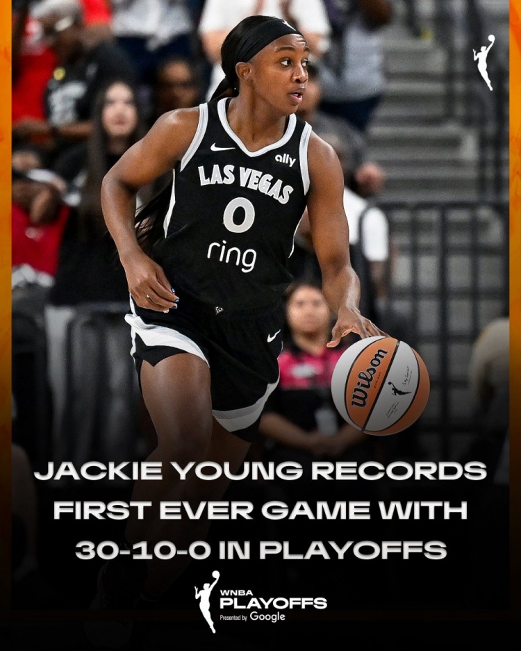 32+10+0失誤！杰基-楊成為歷史首位季后賽砍下30分10助0失誤球員