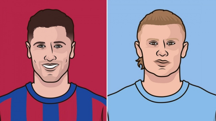 2019-20賽季以來(lái)歐冠球員進(jìn)球榜單：萊萬(wàn)52球第一哈蘭德50球第二