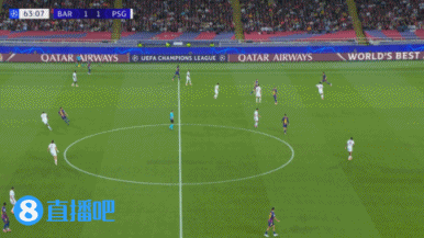 好機會(huì )沒(méi)把握住，奧爾莫射門(mén)被門(mén)線(xiàn)解圍，亞馬爾再得球被破壞