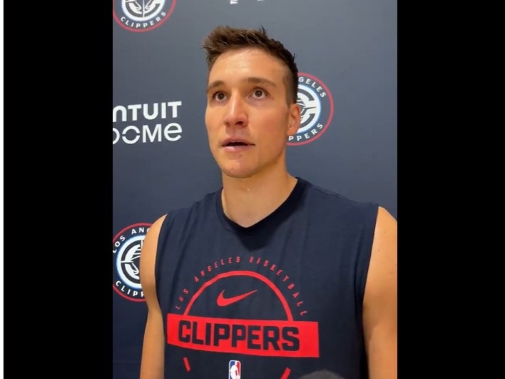 和哈登加練投籃&腿部未戴護具！博格丹：腿筋傷勢沒(méi)那么嚴重